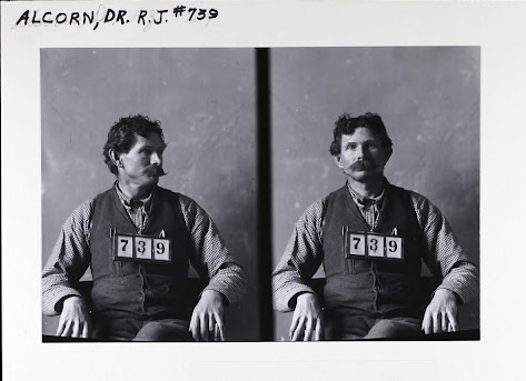 Dr. R.J. Alcorn prison photo 1900 boise idaho